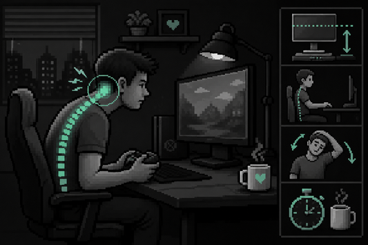 Tech Neck for Gamers (a.k.a. Gamer Neck): Exercises, Stretches & Prevention Guide