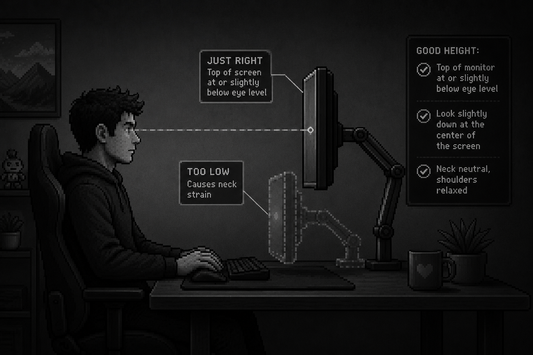How Do I Know If My Monitor Is the Right Height for Me?